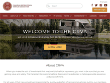 Tablet Screenshot of crva.ca